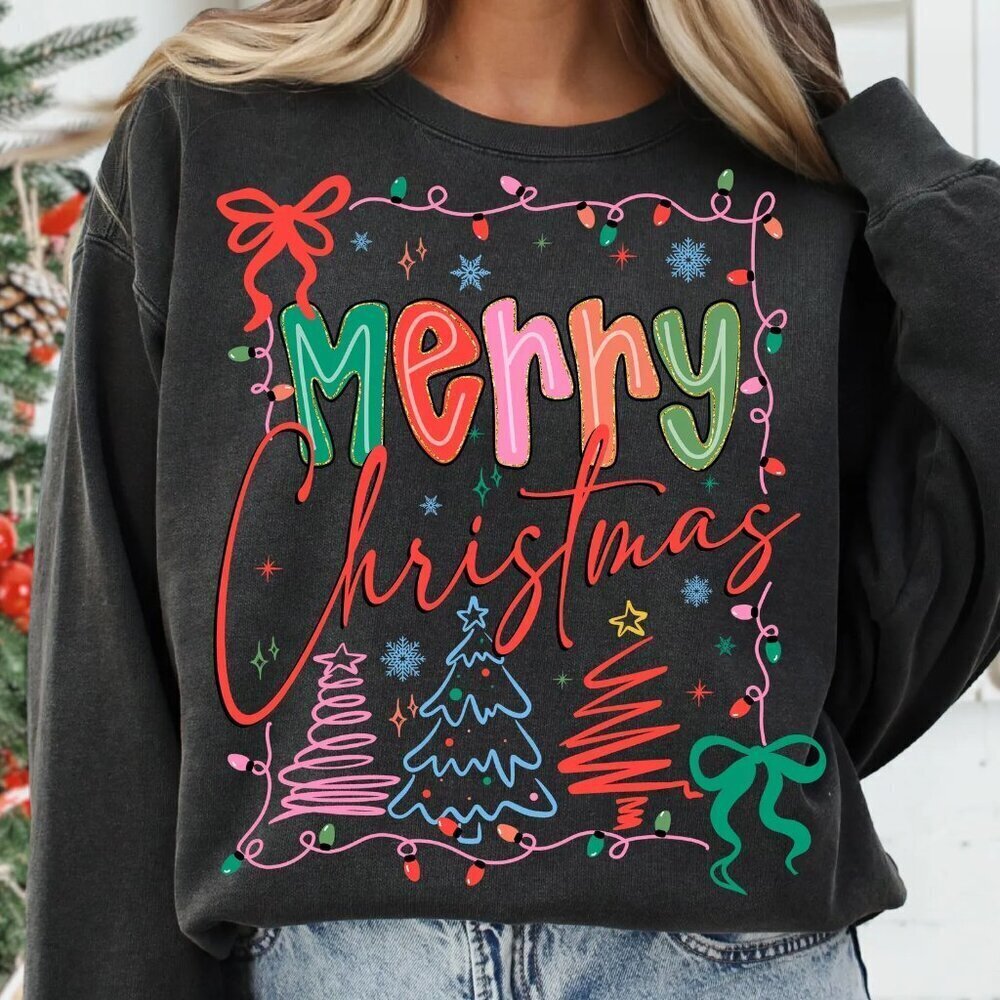Christmas Coquette, Preppy Merry Christmas, Merry and bright